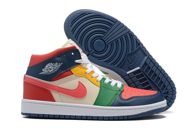 Air Jordan Retro 1 Grade AAA Multi Color B